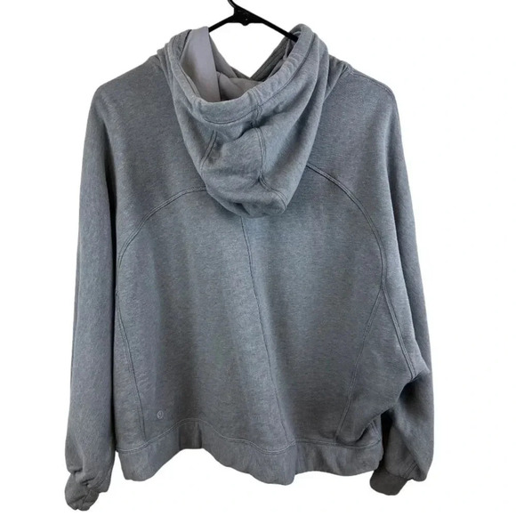 Lululemon Broken Beats Hoodie Heathered Glacier Grey size X/S - Picture 15 of 16